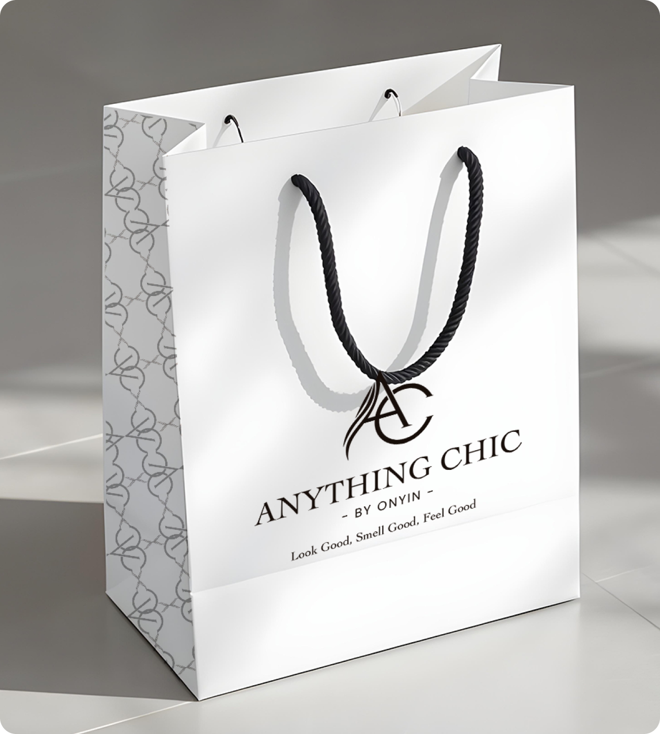 Logo Design Project done for Anything Chic a Nigerian fashion brand