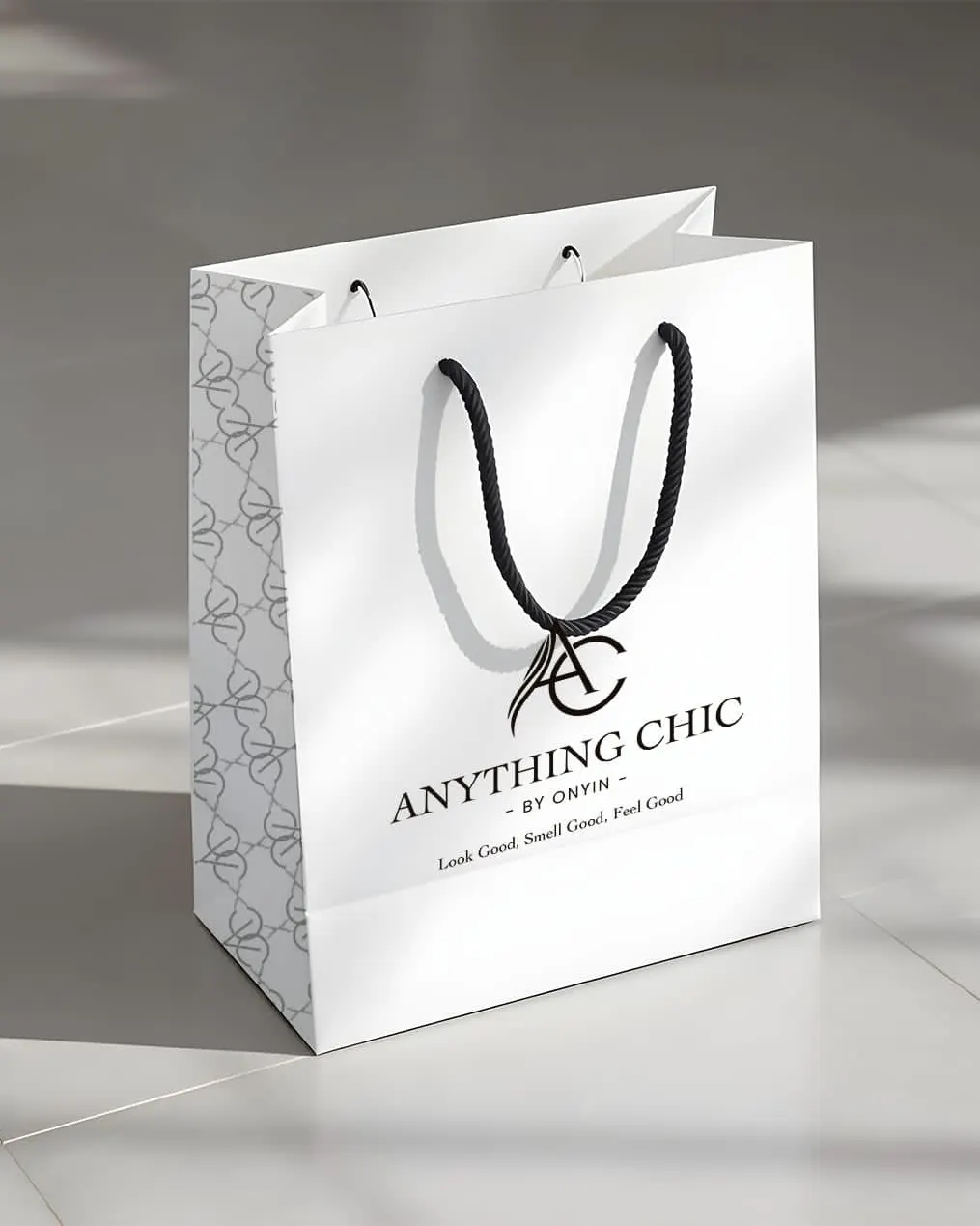 Logo branding design mockup for a real estate company based in Nigeria and the UK by Mozconcept